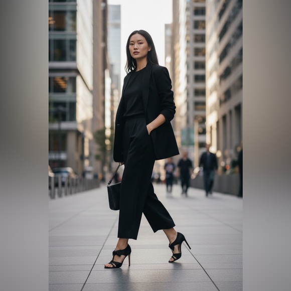 Stella McCartney Shoes - Stella McCartney Black Bow T-Strap Heels
